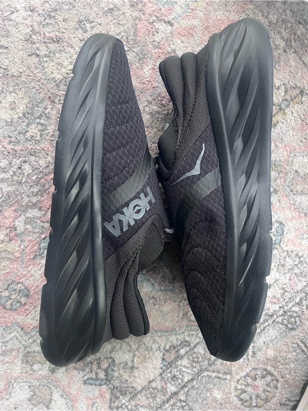Men’s Hoka Black Slip-On Sneakers / Recovery Shoe